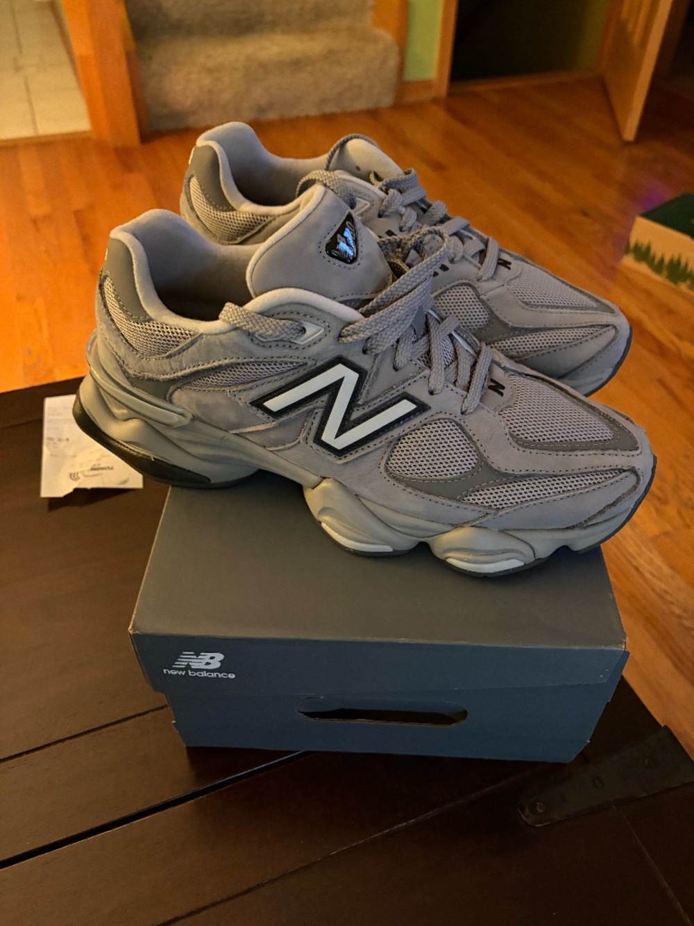 Men's New Balance 9060 Shadow Grey USA 10